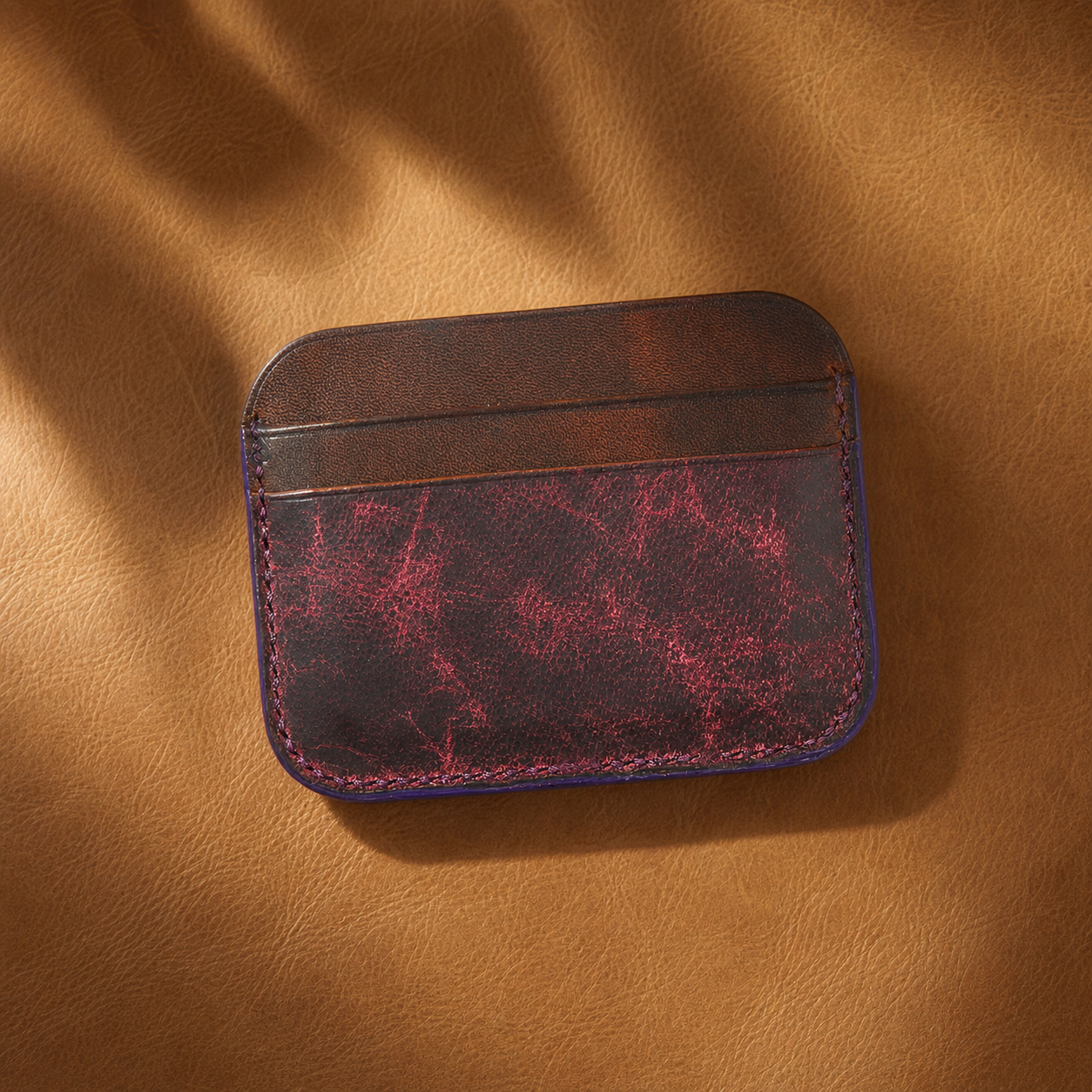 The Arch - Truffle with Purple Cognac Front