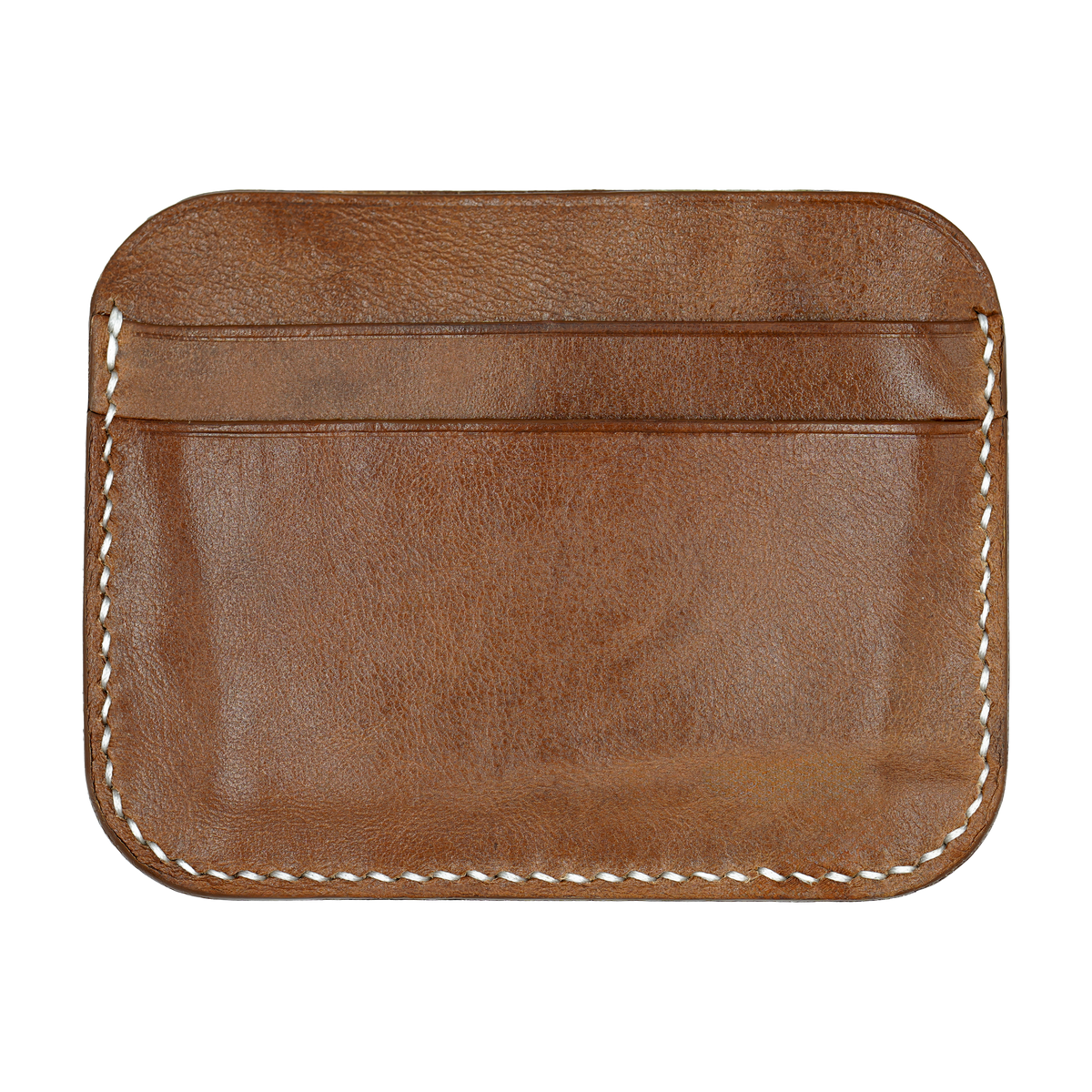 The Arch - Brown, White Stitch