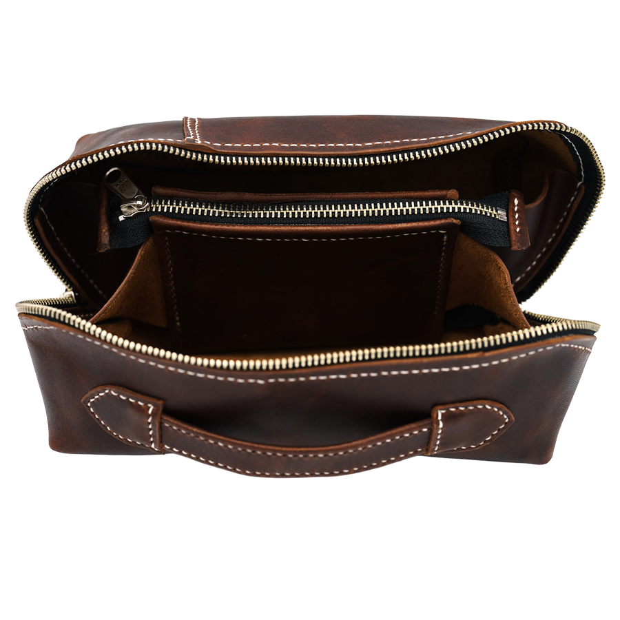 The Transit – Leather Dopp Kit