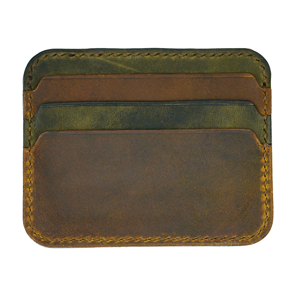 The Stack - Green and Tan